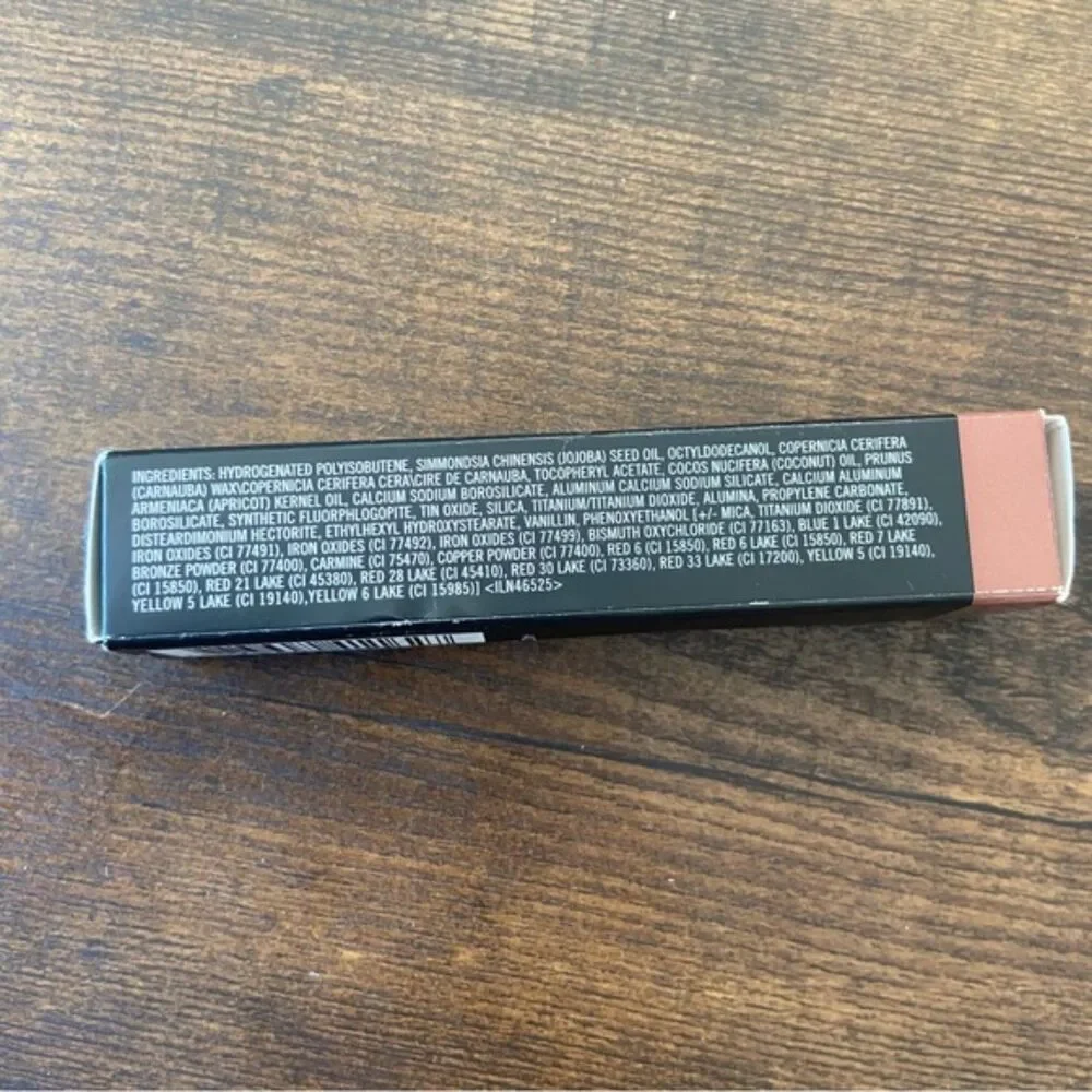 Mac Lipglass High shine Lip Glass Spite Muted Plum Taupe Brown NEW 3.1ml .10floz